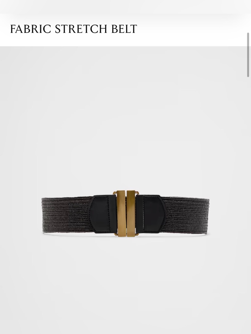 Banana Republic Fabric Stretch Belt - M/L